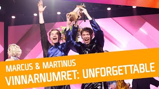 VINNARNUMRET REPRIS Marcus amp Martinus  Unforgettable [upl. by Kristine827]