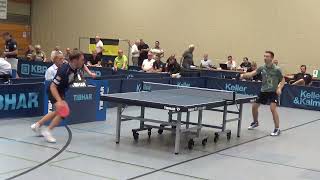 Daniel Rinderer vs Neumann oder 2 TSV Windsbach vs Hohenstein 20240825 DTTB Pokalv Table Tennis i [upl. by Bale]