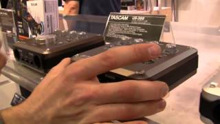 WNAMM13 Tascam Announces New USB Interfaces [upl. by Jaynes]