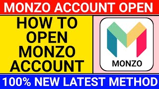 how to open monzo bank account in uk  monzo bank account opening [upl. by Akinot]