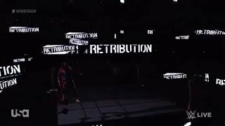 Mace Raw Entrance With RETRIBUTION  RAW January 18 2021 [upl. by Hayotal]