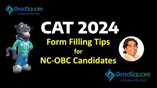 CAT 2024 Application amp NC OBC Criteria  How to fill NCOBC category section  Serial amp Entry Number [upl. by Aitnom281]