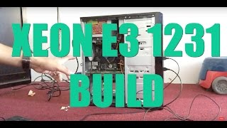 XEON E3 1231 V3 PC BUILDING ONE OF THE BEST CPU [upl. by Atnuahc]