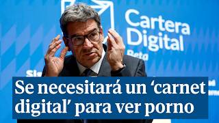 Los adultos que quieran ver webs porno deberán tener un carnet digital de 30 accesos para 30 días [upl. by Ldnek]