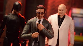 Marvel Legends SpiderMan No Way Home Matt Murdock Daredevil Action Figure Review [upl. by Gloriane]