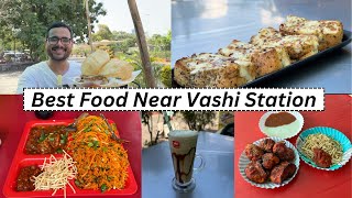 Best Food Near Vashi Station  Chinese platter Chole Bhature Garlic bread and more [upl. by Mariandi]