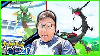 Mega Rayquaza Elite Raid Day in Pokemon GO [upl. by Engle]