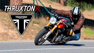 Triumph Thruxton R 2017  Prueba a fondo Full HD [upl. by Are]