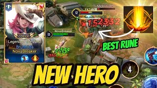 BRUNHILDASILUCA NEW HERO PRO GUIDE  BEST RUNES  AoV  傳說對決  RoV  Liên Quân Mobile [upl. by Larred407]