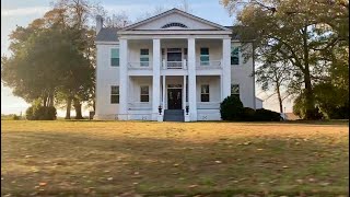 A drive through Bishopville SC on Thanksgiving a view of old homes and businesses in a small town [upl. by Ecyor]