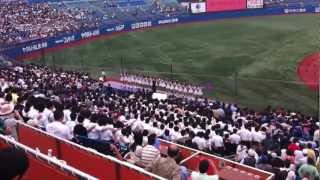 慶應義塾 「丘の上」 2012年春季早慶戦1回戦 [upl. by Fokos656]