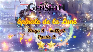 Genshin Impact Spirale de la Lune Etage 92 partie 2 [upl. by Edmonds]