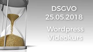 DSGVO für WordPress Webseiten [upl. by Ahsined821]