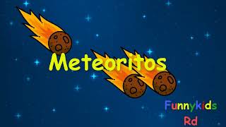 Los Meteoritos para Niños Videos educativos [upl. by Nylesoj]