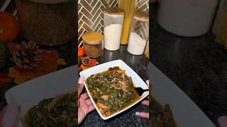 Greens 🥬  The BEST and Easiest fools proof Collard greens recipe [upl. by Alissa579]