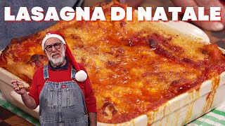 LASAGNA DI NATALE NEL FORNO A LEGNA di Giorgione  Le Ricette delle Feste [upl. by Kcirttap350]