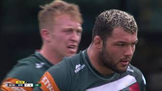 Match Highlights Worcester Warriors v Leicester Tigers  Gallagher Premiership 202021 Round 20 [upl. by Inaleon]