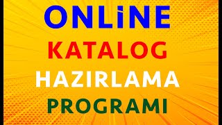 Online Broşür ve Katalog Hazırlama Programı [upl. by Adriena]