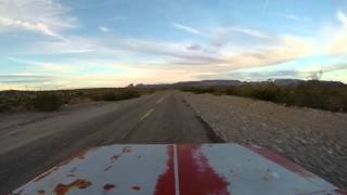 Arizona Route 66 Golden Shores  Topock to Oatman GoPro Hero 3 1 sec timelapse [upl. by Nierman395]