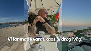 VLOGG  Vi tar en weekend utomlands [upl. by Leitnahs]