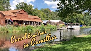 Old Erie Canal Boat ride in Camillus NY [upl. by Lehman626]