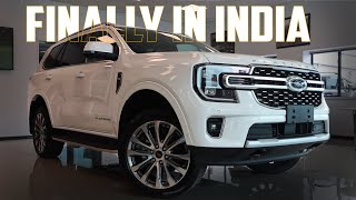 Finally FORD ENDEAVOUR 2024 First look  Ford Back To India [upl. by Kronfeld]