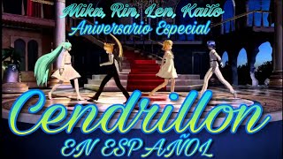 Cendrillon Miku Rin Kaito Len Ver Fairy Mixtures Español [upl. by Reifnnej]