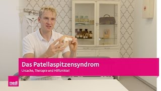 Patellaspitzensyndrom  Ursache Therapie und Hilfsmittel bei Knieschmerzen [upl. by Assecnirp]