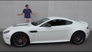 The Aston Martin V12 Vantage S Is a 200000 Manual Supercar [upl. by Atineb]