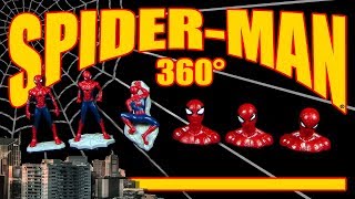 Marvel SpiderMan ® Figuren  360° aus dem Adventskalender 2017 [upl. by Anahahs]