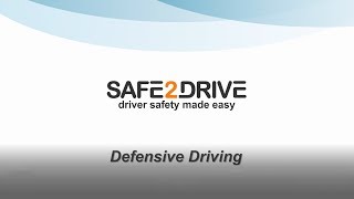 Defensive Driving Tips [upl. by Frazer]