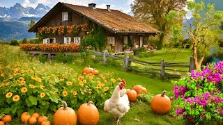 Autumn Vibes in Switzerland Farmhouse🇨🇭Seegräben  Village In SWITZERLAND [upl. by Mulderig]