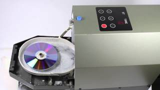 RTI DiscChek EcoJunior Optical Disc Repair Machine [upl. by Aehtla655]