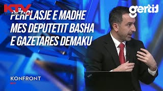 Përplasje e madhe mes deputetit Basha e gazetares Demaku  KTV [upl. by Edialeda109]