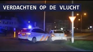 Politie  Achtervolging gestolen auto  Diefstal met geweld [upl. by Akcinahs]