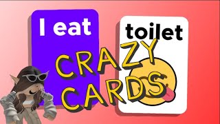 Did I WIN In CRAZY CARDS  Roblox [upl. by Sirrah748]