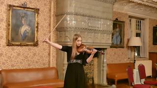 Elizaveta Tyun performs Paganini variations on God Save the Queen [upl. by Htbazile]