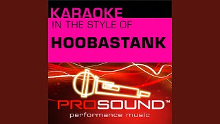 The Reason Karaoke With Background Vocals In the style of Hoobastank [upl. by Strage]