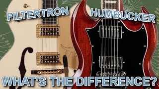 Filtertrons Vs Humbuckers  Whats the Difference [upl. by Pul]