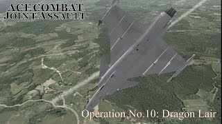 Ace Combat Joint Assault Mission 14  Dragon Lair  One Day One Mission [upl. by Nick]