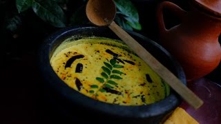 നാടൻ മോര് കറി Pulisseri Moru Curry Sadya Pulissery Spiced Buttermilk with Colocosia Ep12 [upl. by Araik]