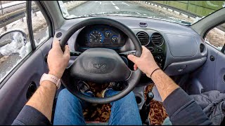 2001 Daewoo Matiz 08 I 51 HP 0100 POV Test Drive 1907 Joe Black [upl. by Gibbon]