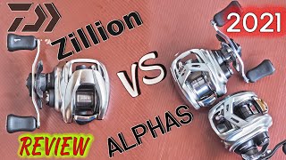 Daiwa Zillion SV VS Alphas SV TW 2021 เลือกตัวไหนดี [upl. by Atipul]