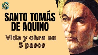 SANTO TOMÁS DE AQUINO EN 5 PASOS [upl. by Nala]