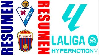 SD Eibar vs CD Eldense 10 Resumen  La Liga 2  20242025 [upl. by December]