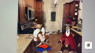 Cat R Waul punches Fievel in the face and gets grounded [upl. by Dietsche732]