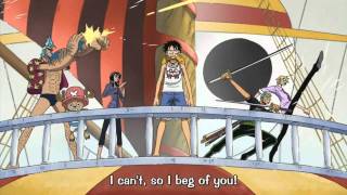 One Piece HQ  Usopp apologizes [upl. by Graniah565]