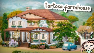 Tartosa Farmhouse 🐓  The Sims 4 Speed Build [upl. by Boleslaw]