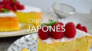 CHEESECAKE JAPONÉS o PAY DE QUESO LIGERO  Recetas fáciles Pizca de Sabor [upl. by Hilaire370]