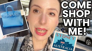 I FOUND A FAKE BIRKIN 💀 Luxury Shopping in Sydney Australia VLOG [upl. by Robillard731]